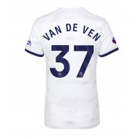 Tottenham Hotspur Micky van de Ven #37 Hjemmebanetrøje Dame 2023-24 Kortærmet